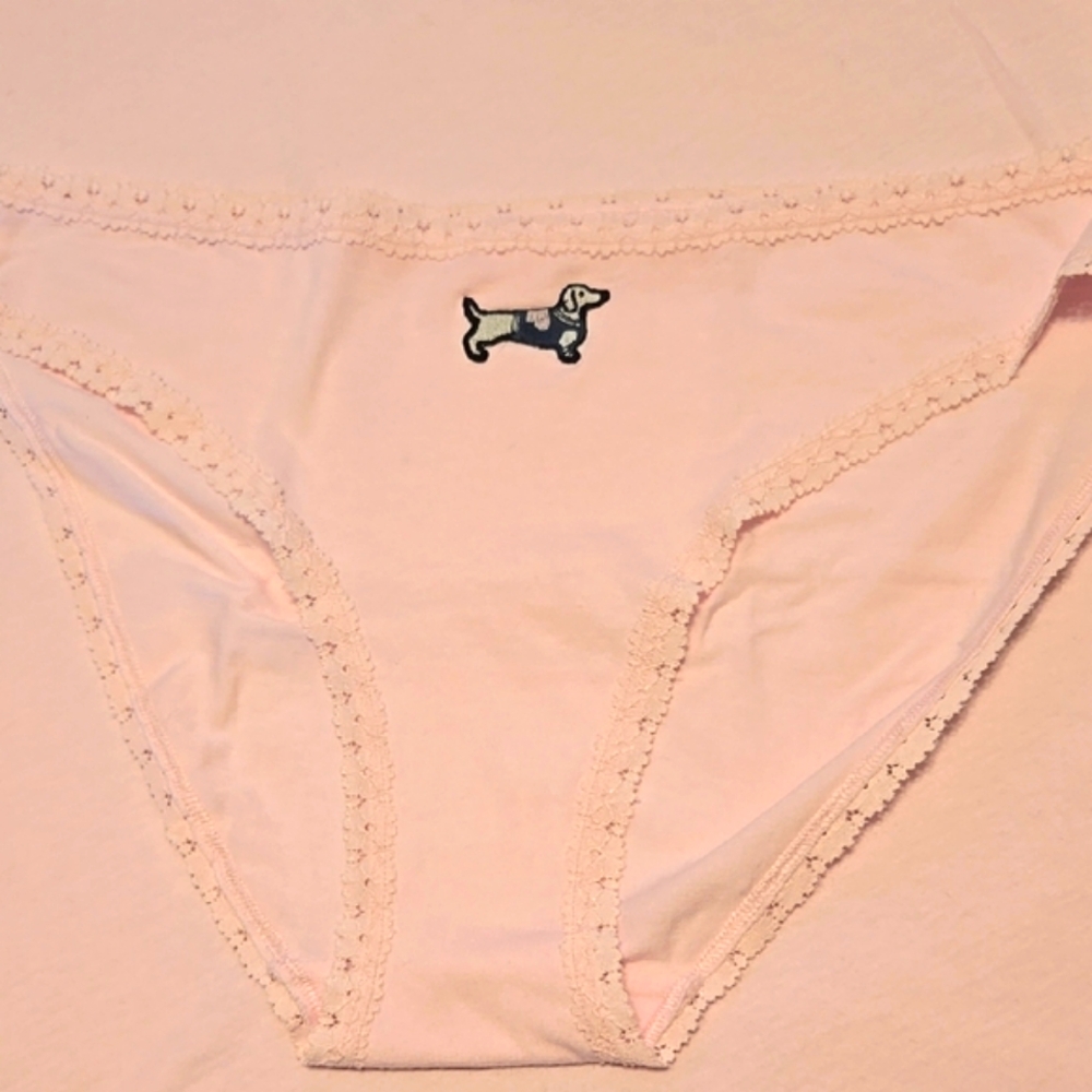 NIB - Victoria's Secret Pink Tee & Panties w/Dog Emblem - NIB - Picture 6 of 13